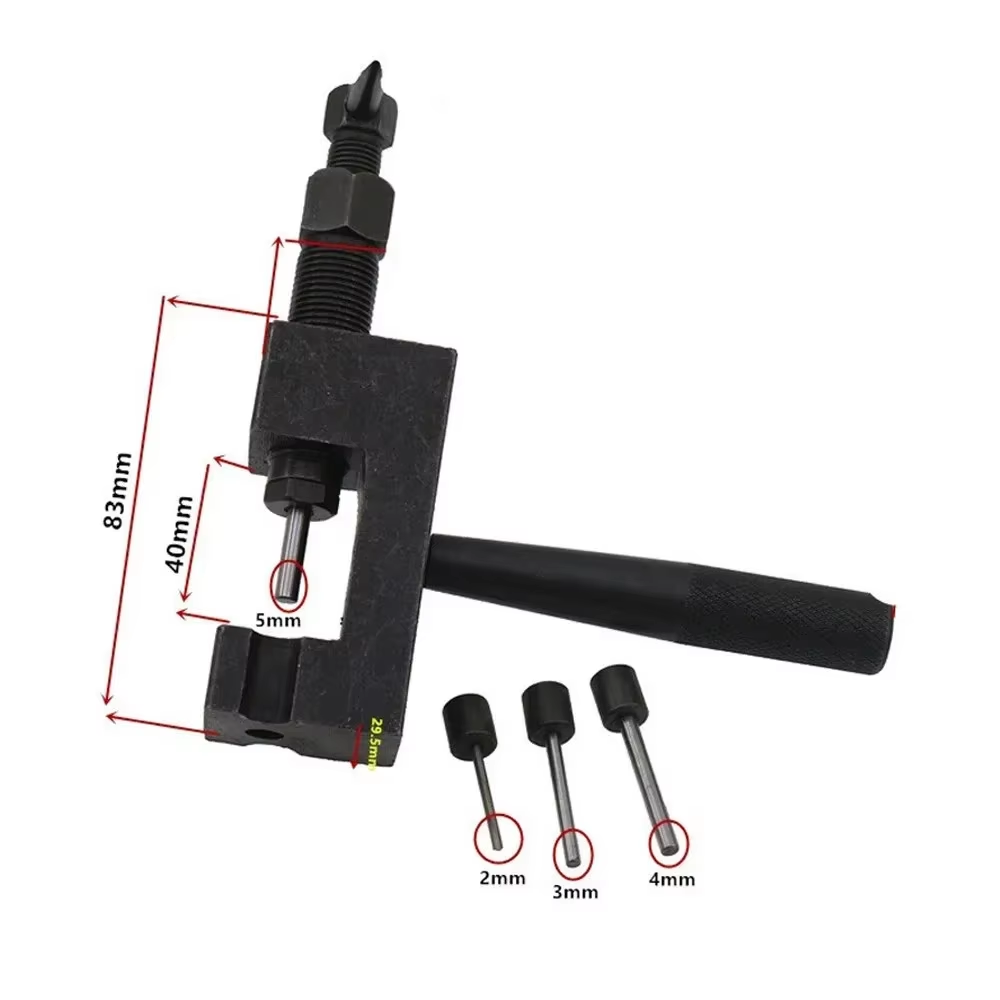 Chain Breaker - เครื่องมือตัดและถอดหมุดโซ่รถจักรยานยนต์ 6 พิน เครื่องมือซ่อมหมุดโซ่จักรยาน อเนกประสงค์ แข็งแรงทนทาน