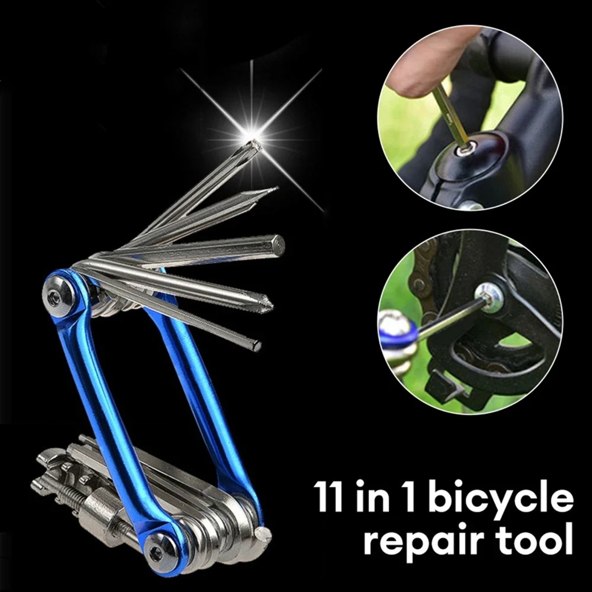 Bicycle Chain - ชุดเครื่องมือซ่อมจักรยาน ABPF 11 in 1 อเนกประสงค์