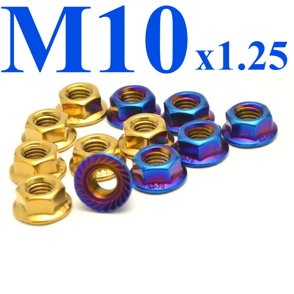 Sprocket - M10 * 1.25 เฟืองด้านหลังล้อสําหรับ Kawasaki GPZ1100