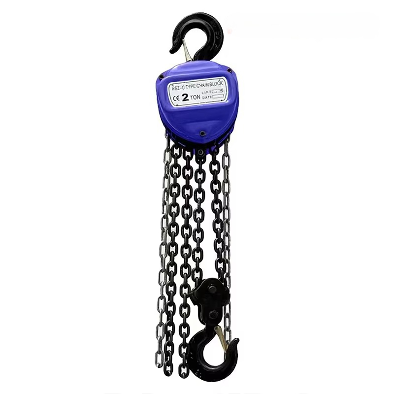 Steel Chain - รอกโซ่เหล็กแบบแมนนวล พร้อมบล็อกและรอกสำหรับยกของด้วยมือ เหมาะสำหรับงานยกในโรงพิมพ์ โรงงานผลิต และฟาร์ม