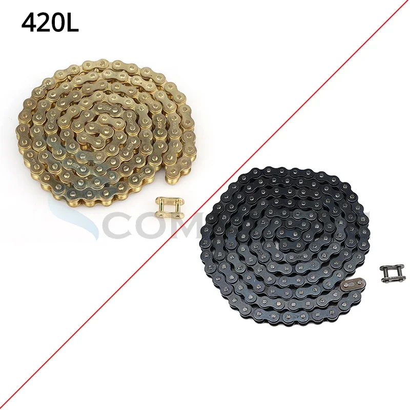 530 Chain - โซ่ขับรถมอเตอร์ไซค์ 420 76/108/126/140 ข้อ สำหรับรถ 50cc