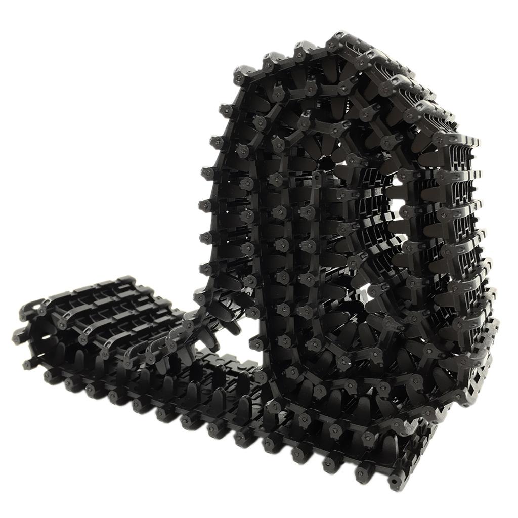 Xcm Chain - โซ่แทร็กพลาสติกสีดำ สำหรับงาน DIY หุ่นยนต์ ของเล่นวิทยาศาสตร์ อุปกรณ์เสริม
