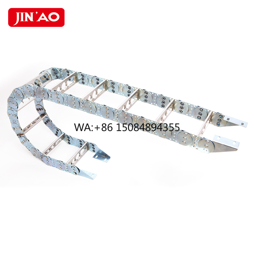 Steel Chain - โซ่ลากสายเคเบิลเหล็กแบบปิดสนิทสำหรับงานหนัก