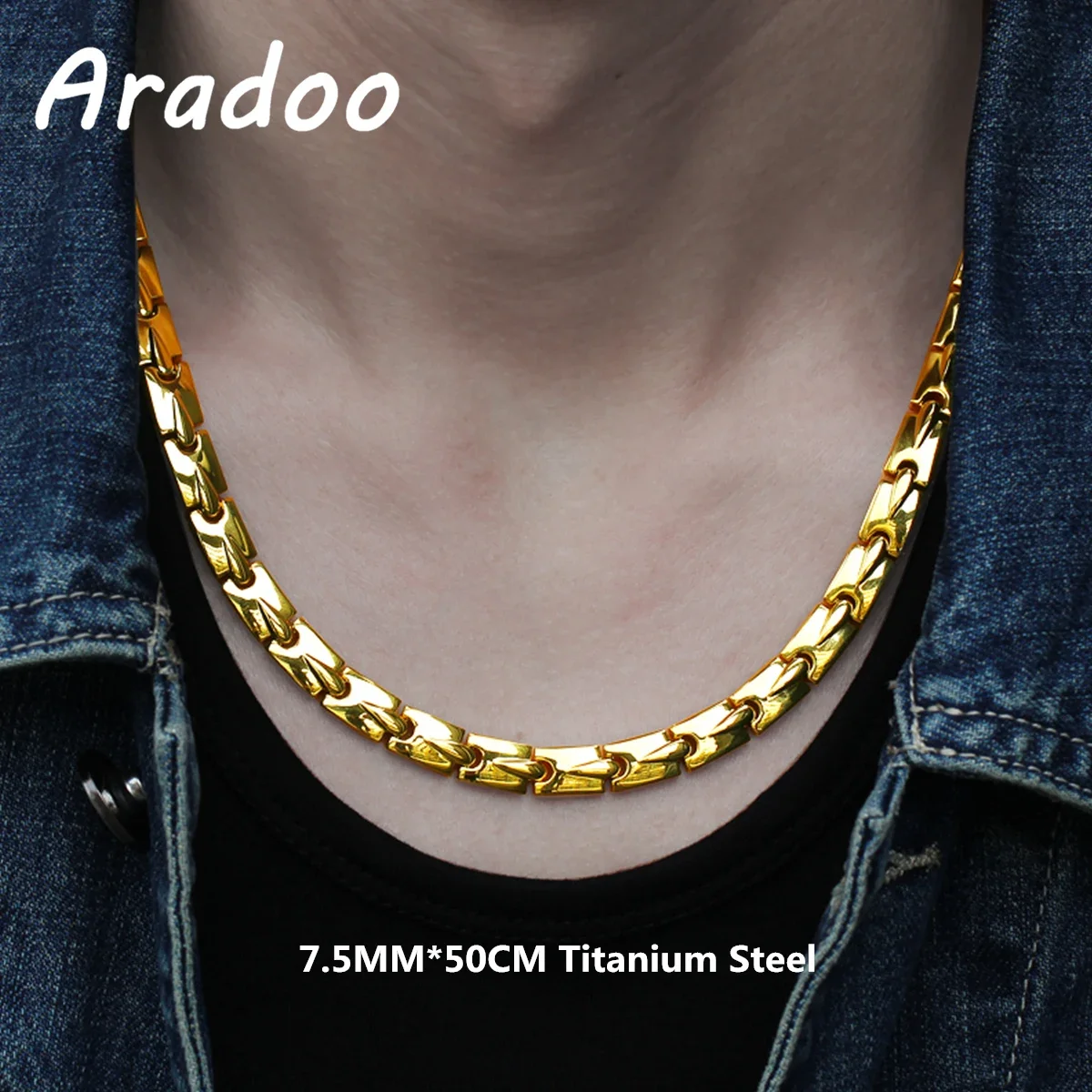 สร้อยคอไทเทเนียมเหล็กประจุลบป้ - Ansi Chain บทวิจารณ์และราคา
