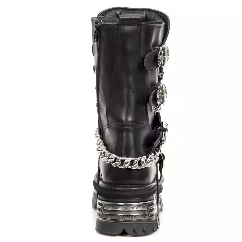 แฟชั่นผู้ชายของแท้หนังรถจักรยา - Motorcycle Chain บทวิจารณ์และราคา