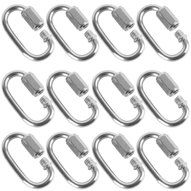 12 ชิ้น ควิกลิงค์ 4 มม. ตัวเชื - Steel Chain บทวิจารณ์และราคา