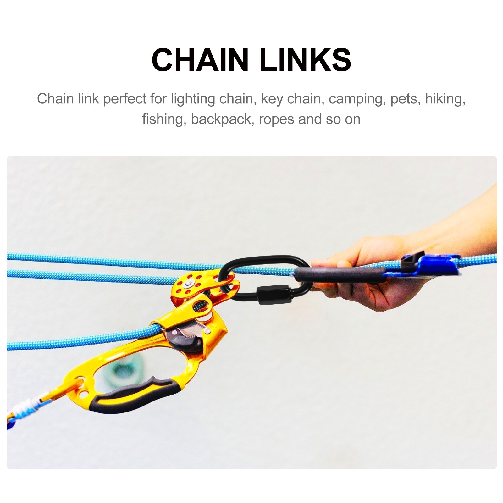 8 ชิ้น ข้อต่อโซ่สแตนเลสสตีลแบบ - Steel Chain บทวิจารณ์และราคา