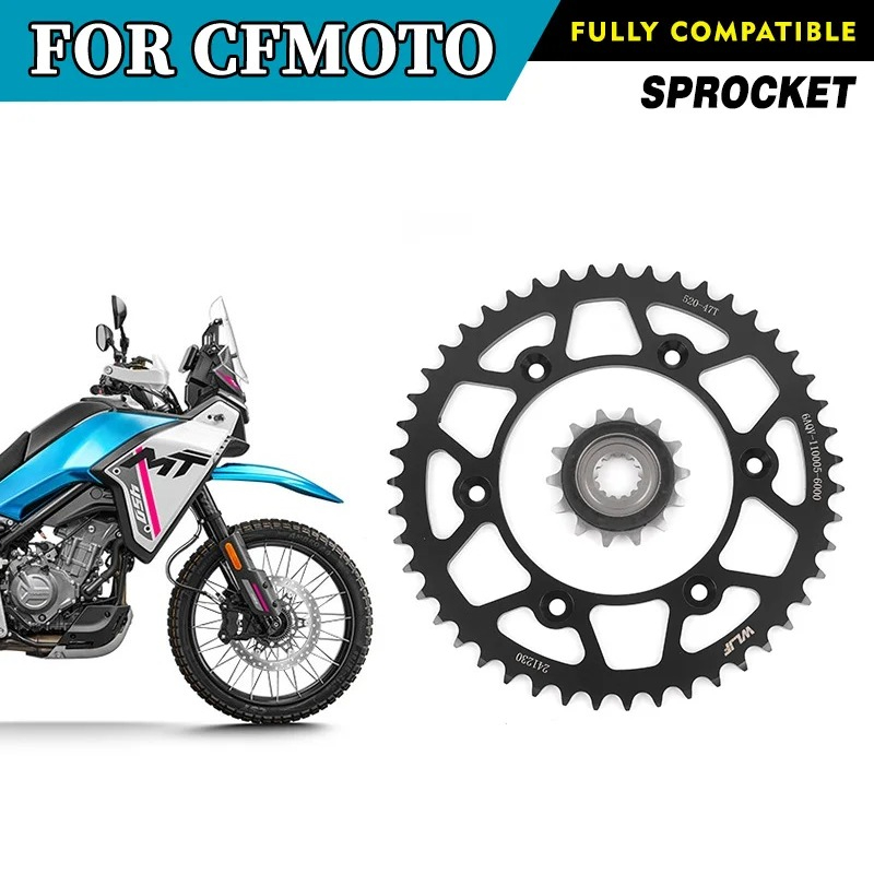 สำหรับ CFMOTO 450MT ชุดเฟืองโซ - Motorcycle Parts Chain บทวิจารณ์และราคา