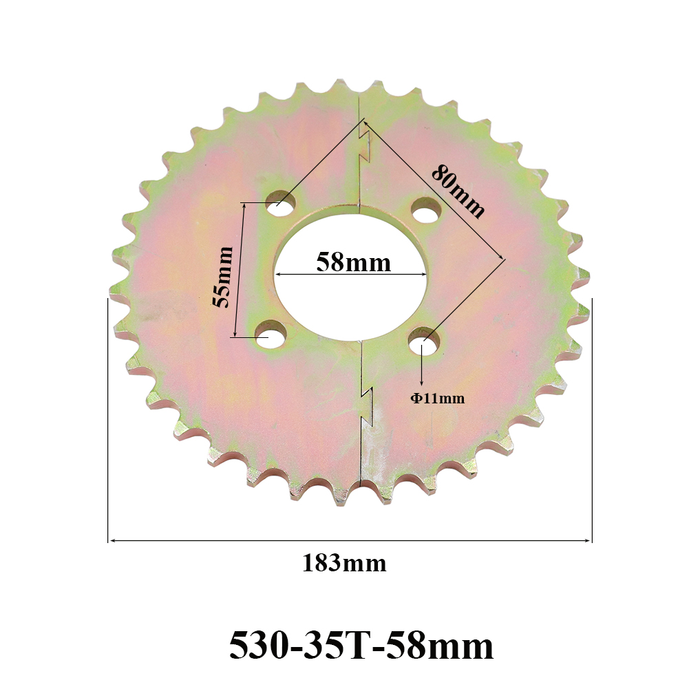 สเตอร์หลังแบบแยกส่วน 530 สำหรั - 530 Chain บทวิจารณ์และราคา