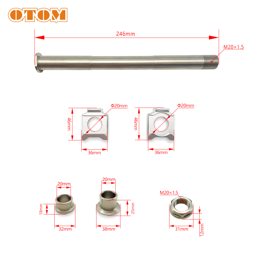 สำหรับชุดอุปกรณ์แกนล้อหลังพร้อ - Motorcycle Parts Chain บทวิจารณ์และราคา
