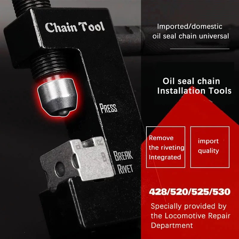 เครื่องมือถอดประกอบโซ่รถจักรยา - 428 Chain บทวิจารณ์และราคา
