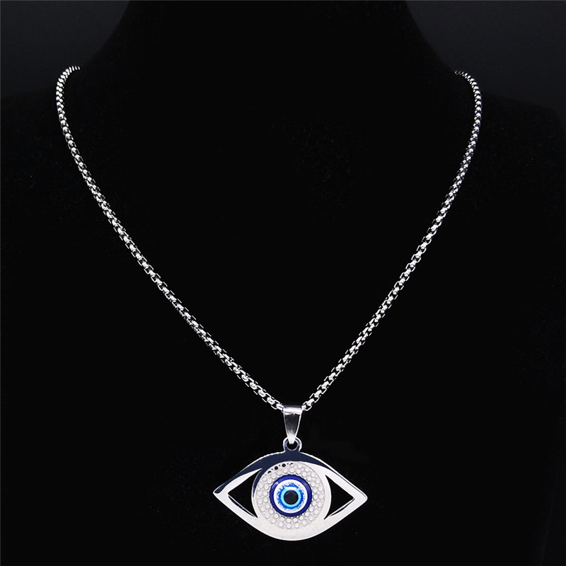 อิสลาม ฮัมซา สร้อยคอตาปีศาจสีฟ - Steel Chain บทวิจารณ์และราคา
